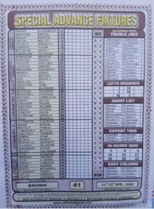 week 41 special advance fixtures 2026
